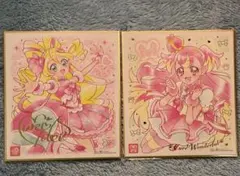 プリキュア 色紙　art7 アイドル　ワンダフル