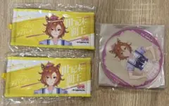 応援タオルキーホルダー ウマ娘 リアルガチャ ミニタオル テイエムオペラオー2点