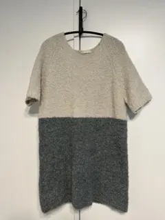 ロングニットワンピース