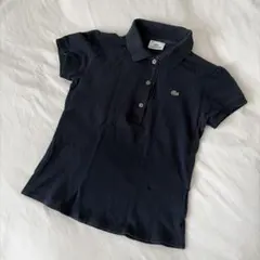 LACOSTE♡半袖ポロシャツ ネイビー 38