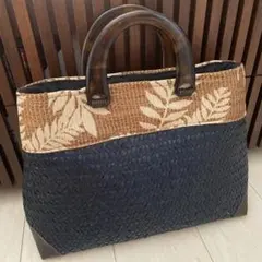 バック　カゴバック　アジアン　エスニック　トートバッグ　手提げ　夏　おしゃれ