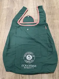 【ロクシタン】エコバッグ グリーンのサムネイル
