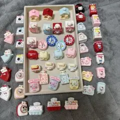 立体家具シリーズ猫ちゃん特集デコレーションパーツ　ミニチュアセット54個309