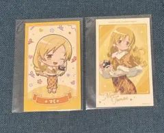 【まどマギ名古屋市交通局コラボ】C賞フォト風カード【巴マミ】2点セット