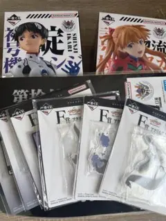 【おまけ付き】エヴァ 一番くじ シンジ アスカ セット