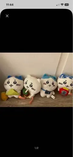 ちいかわご当地マスコット3種とおでかけマスコット ハチワレ ちいかわ マスコット