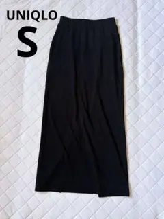UNIQLO ユニクロ マメクロゴウチ エアリズムコットンスリットスカートS 黒