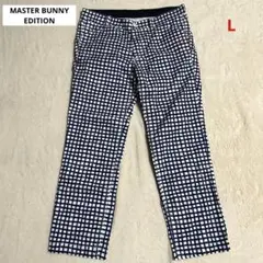 MASTER BUNNY EDITION ゴルフウェア パンツギンガムチェック柄