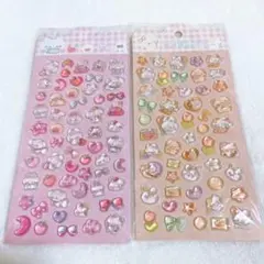 3Dぷっくりシール 立体シール ぷくぷくシール シール交換 シール帳