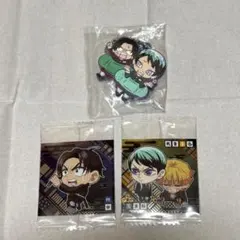 鬼滅の刃 キャラばんちょうこうラバーマスコット+ウエハース 村田・愈史郎・善逸