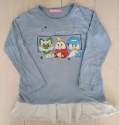ポケットモンスター 長袖カットソー　120　ロンT　女の子　タカラトミー