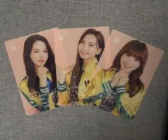 K-POP タレントカード 3枚セット