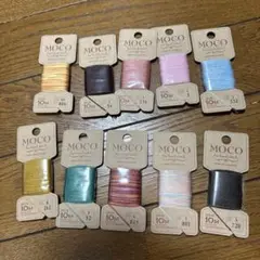 刺しゅう★ダーニング刺しゅう★ステッチ糸ほフジックス★モコ★10点★B
