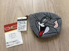 トムとジェリー トム＆ジェリー ミニポーチ トム グレー 新品 タグ付き
