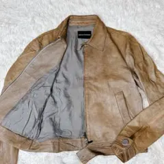 SS2008 EMPORIO ARMANI Leather Jacket