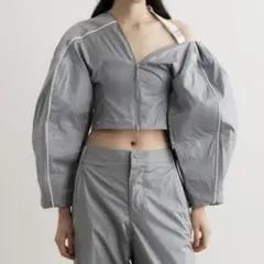 Nike x Jacquemus グレー クロップドジャケットのサムネイル