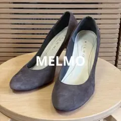 【美品】MELMO　スエード パンプス レッドソール ラインストーン　23.5のサムネイル
