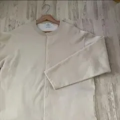 coen カーディガン クリーム色