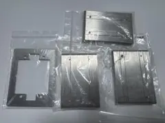 タミヤミニ四駆 MSフレキ 蛍光オレンジ CNC加工 電池落とし - メルカリ