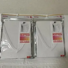 新品／未開封HEATTECH VネックT（9分袖）XL 2枚セット