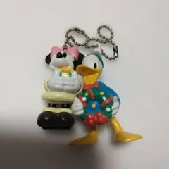 ディズニー　ミニーマウス&ドナルドダック キーホルダー