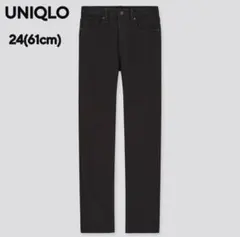 【UNIQLO／ユニクロ】スリムストレート ハイライズジーンズ 61cm 24