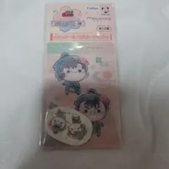 忍たま乱太郎 フリューくじ ステッカー クリアカード 善法寺伊作 食満留三郎