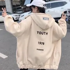 韓国デザイン♡大人気　オーバーサイズ ゆったりパーカー  カジュアル