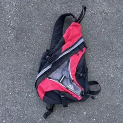 00s y2k adidas ワンショルダー テック スリング ボディバッグ