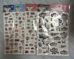 中日ドラゴンズ ドアラ 3Dステッカー 5枚セットのサムネイル