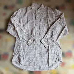 THE NORTH FACE チェック柄長袖シャツ　日本製