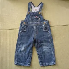 ミキハウス　オーバーオールサロペット　80