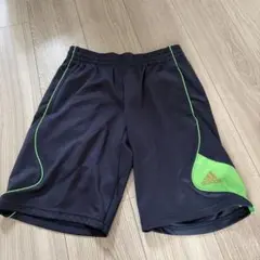 adidas CLIMACOOL ショートパンツ S 黒/緑