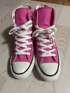 CONVERSE ALLSTAR ピンク ハイカットスニーカー 24cm