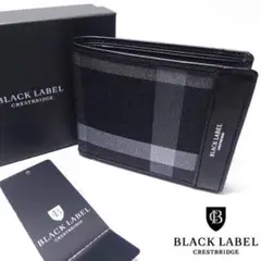 BLUE LABEL CRESTBRIDGE 長財布 ブラックレーベルバーバリー BLUE LABEL / BLACK LABEL CRESTBRIDGE / ブルーレーベル