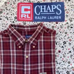 90s XXL Ralph Lauren ラルフ ボタンダウン　チェック　古着