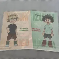 僕のヒーローアカデミア ヒロアカ クリアファイル 爆豪勝己 緑谷出久 幼少期