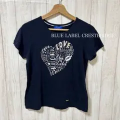 BLUE LABEL CRESTBRIDGE Tシャツ ハート バーバリー