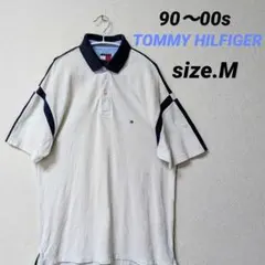 90〜00s！ TOMMY HILFIGER ポロシャツ size.M