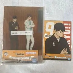 ハイキュー グッズ 一番くじ アクリルボード メモリアルボード 及川徹 影山飛雄