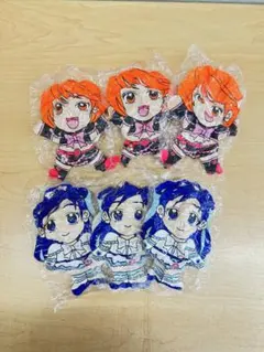 【当時物・未開封】ふたりはプリキュア だっこちゃん 空気ビニール人形 6点セット