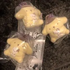 サンリオキャラクターズ ふわわフロッキーマスコット　ポムポムプリン