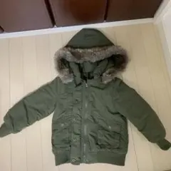 フード付きダウンコート サイズ120