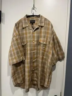 【新品未使用】PENDLETON 半袖シャツ チェック柄 イエロー系 Mサイズのサムネイル