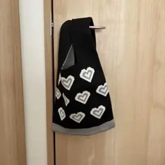 ハート ニットバッグ