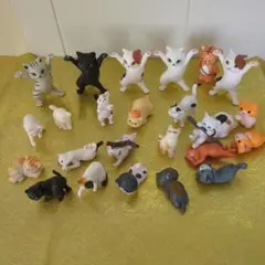 猫のフィギュア 24体セット