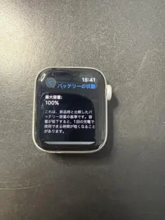 bat.100% Apple Watch4 40mm GPS NIKEモデル