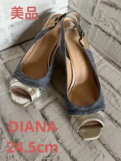 【美品】DIANA☆サンダル☆24.5cm☆