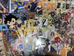 ハイキュー!! グッズまとめ売り カード，クリアファイルなど 約200点