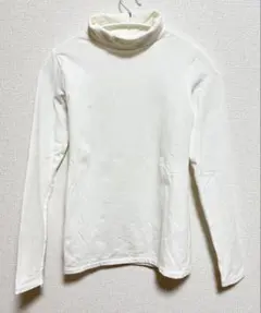 GU ウォームコットン ブレンドタートルネックT 長袖 エクストラ+E